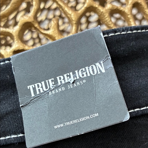 True Religion Black Skinny Jeans - Picture 2 of 3